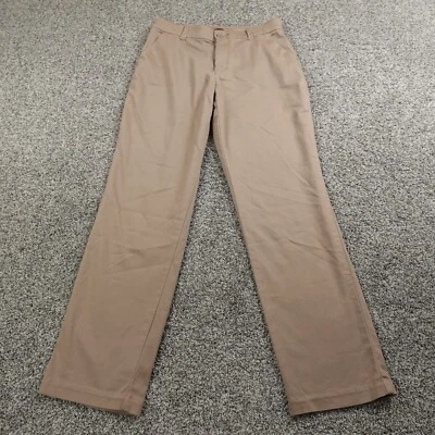 Lee Pants Womens 8 Beige Tan Chino Trouser Comfort Flex Motion Stretch Waist - Image 1 of 4