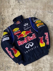 Vintage Red Bull Racing Team Formula One Max Vettel Racing Jacket - Picture 1 of 13