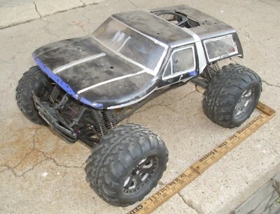 HPI "X" METAL FRAME FORD BRONCO MONSTER TRUCK 4X4 NITRO GAS MODEL RC - Image 1 of 4