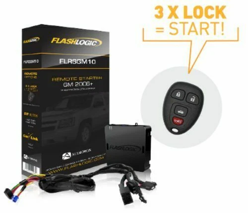 Flashlogic FLRSGM10 Remote Start for Chevy Silverado 3500 Plug N Play 2009