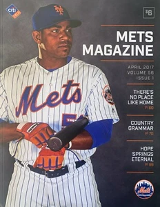 NEW YORK METS MAGAZINE APRIL 2017 VOLUME #56 ISSUE #1 CHAMPIONS 173 PAGES - Picture 1 of 1
