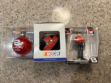 Dale Earnhardt Jr #8 NASCAR Christmas Ornament's Lot of 3 New in Boxes RAE HTF