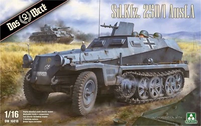 Das Werk 16018 Sd.Kfz. 250/1 Ausf. A Kit scale 1/16 - Photo 1/4