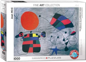 Miro - Das Lächeln der extravaganten Flügel - 1000 Teile Puzzle Format 68x48 cm - Bild 1 von 3