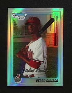 Pedro Ciriaco 2010 Topps Bowman Chrome Prospects Refractor 1st /777 #BCP18 MLB