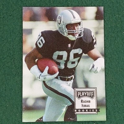 Raghib Ismail 1993 Playoff Football Rookie card #95 Los Angeles Raiders - Image 1 of 4
