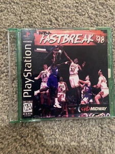 (Disc Only With Printed Cover) NBA Fastbreak '98 - Sony PlayStation 1 - Picture 1 of 6