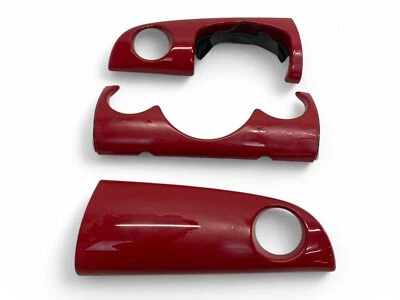 Juego de 3 molduras de tablero Mini Cooper rojo chile 2005-2008 R50 R52 R53 482 Foto 1 de 4