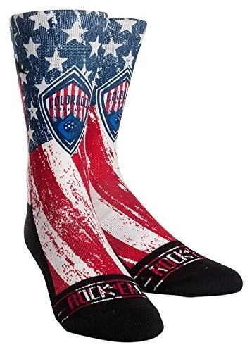 Calcetines deportivos personalizados MLS Colorado Rapids Club/Country S/M (6-8,5), rojo/azul Foto 1 de 1