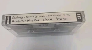 GARBAGE TOWN & COUNTRY LEEDS, UK '96 & HUMPERS AL'S BAR LA, CA '94 KASSETTENBAND - Bild 1 von 4