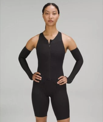 NWT Lululemon Senseknit Running Sleeves Arm Warmers Black XS/S New - Image 1 of 4