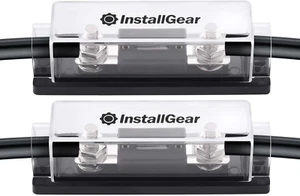 Installgear 0/2/4 Gauge Ga ANL Fuse Holder + 100 Amp ANL Fuses (2 Pack) - Picture 1 of 12