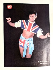 CULTURE CLUB / JON MOSS / TOMMY HOWELL OUTSIDERS / MAGAZINE FULL PINUP POSTER - Picture 1 of 2