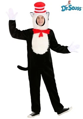 Adult Cat in the Hat Premium Costume Size XLarge  (NEW) - Image 1 of 3