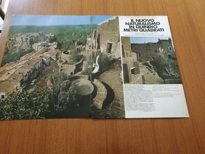 1979 ARCHITETTURA PAESE DI CALCATA LAZIO NATURALISMO DECORO INTERNI EPOCA - Picture 1 of 1