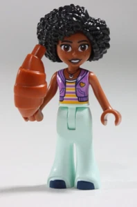 LEGO® Friends Minifigure Jamila with a croissant - Picture 1 of 8