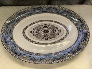 Wedgwood große ovale Platte Martha Stewart Collection Wintergarten England - Bild 1 von 8