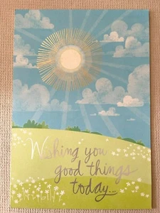 Tarjeta Hallmark Sending Sunshine Your Way Giant Hallmark 16x11" (A13) NUEVA - Imagen 1 de 4