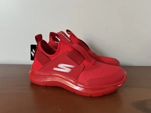NWT Skechers Boys Skech Fast Ice 403878L Red Running Shoes Sneakers Size 3 - Picture 1 of 8