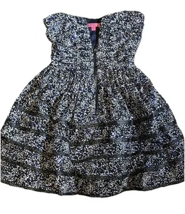 Vestido Betsey Johnson De Colección Y2K Negro Azul Lentejuelas Cremallera Frontal Cóctel Baile de graduación Talla 2 - Imagen 1 de 13