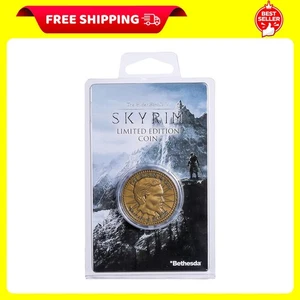The Elder Scrolls Oblivion Skyrim Imperial Septim Coin Morrowind Daggerfall di t - Foto 1 di 5