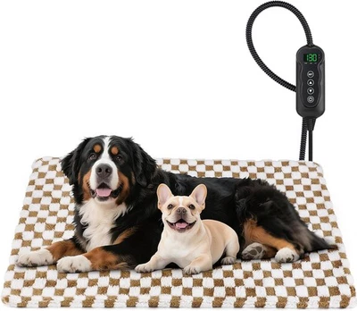 Almohadilla térmica eléctrica impermeable calentador estera manta de cama para mascota perro gato Foto 1 de 4