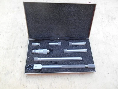 Starrett No. 823 A tubular inside micrometer set - 1 1/2" to 8", USA - Image 1 of 4