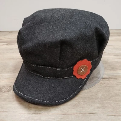 Gorra Pistil Gorra Correa Trasera Mujer Talla Única Gris Lana Flor Acento Informal Único Foto 1 de 4