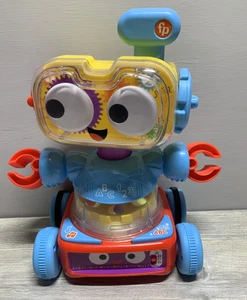 Fisher Price Think & Learn Teach n Tag Movi Roboter Spielzeug Lichter Geräusche Lernen 123 - Bild 1 von 8