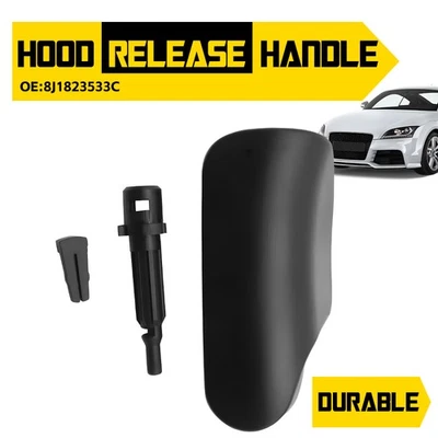 Para Audi TT Coupé/Roadster TTRS 2006-2014 capó pestillo liberación capó manija palanca Foto 1 de 4