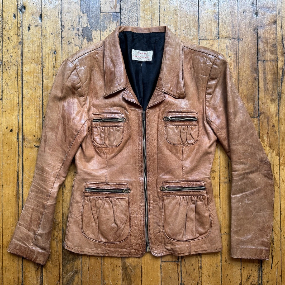 Hippy Leather Regular Size Vintage Outerwear Coats & Jackets Hippy Leather Regular Size Vintage Outerwear Coats & Jackets