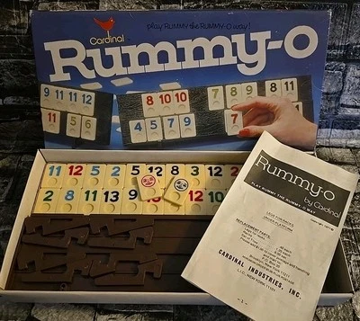 Vtg Cardinal Rummy-O Game #850 1977 Complete The Original Rummikub Rummy VGUC - Image 1 of 4