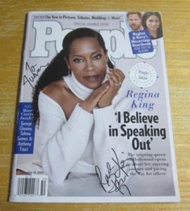 Regina King Actress Autographed 12/14/20 People Magazine "227" Brenda Jenkins - Picture 1 of 3