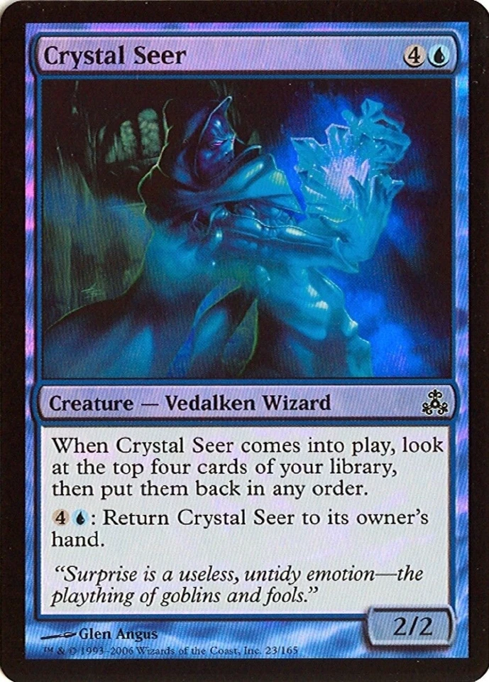 MTG - Guildpact - Crystal Seer - 2X - Foil - NM - Image 1 of 1