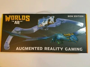 Worlds AR Augmented Reality Gaming Bow Edition Blue Includes 6 Games - Picture 1 of 5