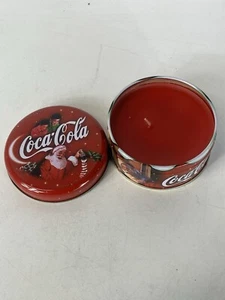 Coca-Cola Christmas Ornament Tin Candles Unused. - Picture 1 of 4