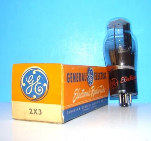 Type 2X3 GE NOS radio audio vintage electron amplifier vacuum tube valve 2X3G - Picture 1 of 3