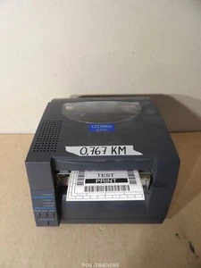 Citizen CLP-521 Thermal Barcode Label Printer 203dpi USB - 0,767 KM - TESTED OK - Afbeelding 1 van 10