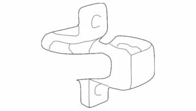 Barra estabilizadora aislante OEM NUEVO 2005-2007 Ford F250 F350 Super Duty 5C3Z5484CA Foto 1 de 4