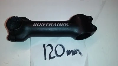 Bontrager Stem 1-1/8" steerer  24.8 bar stem - 6 degree, 120mm - Image 1 of 4