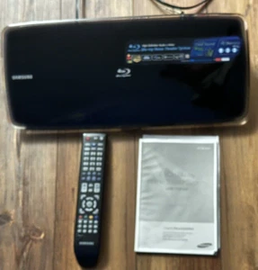 Samsung HT BD7200 Blu-Ray Player with remote.  No Speakers, just the player and - Picture 1 of 23
