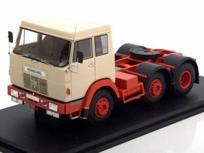 HANOMAG HENSCHEL F201 1967 BEIGE ROUGE NEO 45311 1/43 RESIN TRUCK CAMION - Photo 1/2