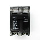 Eaton 2-Pole 40A 120/240VAC Type C240 Circuit Breaker BR240