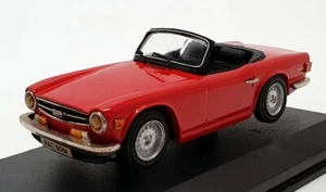 RAE Models 1/43 Scale Built Kit RAE01T - 1969 Triumph TR6 Cabrio - Red - Picture 1 of 7