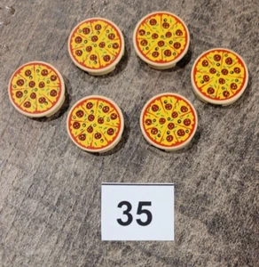 Lego 14769 Piastrella per pizza rotonda 6 pezzi - Foto 1 di 1