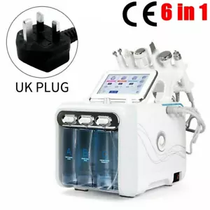 6 in 1 Hydrogen Oxygen Water Hydro Dermabrasion Cleansing Facial Care Machine - Picture 1 of 17