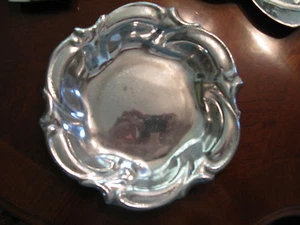 ROUND PEWTER DISH - Picture 1 of 1