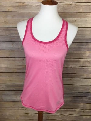 Camiseta sin mangas de entrenamiento Umbro Small Racerback rosa ventilada ropa deportiva al aire libre Foto 1 de 4