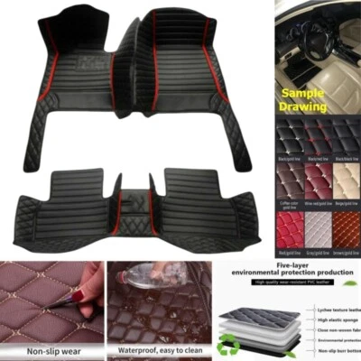 Alfombrillas de lujo impermeables para Lincoln All Series forro automático alfombrillas de coche personalizadas Foto 1 de 4