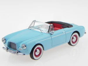 Volvo P1900 convertible 1955 light blue diecast model car Triple9 1/43 - Picture 1 of 4